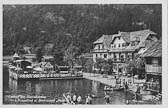 Strancbad Weber in Steindorf - Steindorf am Ossiacher See - alte historische Fotos Ansichten Bilder Aufnahmen Ansichtskarten 