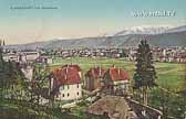 Blick vom Kreuzbergl - Klagenfurt am Wörthersee - alte historische Fotos Ansichten Bilder Aufnahmen Ansichtskarten 