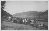 Sattendorf vom Westen - Villach Land - alte historische Fotos Ansichten Bilder Aufnahmen Ansichtskarten 