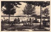 Sandbank, Strandbad Fürst mit Gastgarten  - Kärnten - alte historische Fotos Ansichten Bilder Aufnahmen Ansichtskarten 