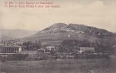 St. Peter in Krain, Bahnhof mit Südbahnhotel - St. Peter in Krain (San Pietro del Carso) / Pivka - alte historische Fotos Ansichten Bilder Aufnahmen Ansichtskarten 