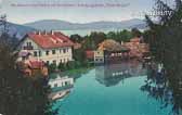 Velden - Erholungsheim Freundschaft - Bäckerteich - Europa - alte historische Fotos Ansichten Bilder Aufnahmen Ansichtskarten 