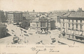 Volkstheater und Burggasse - Oesterreich - alte historische Fotos Ansichten Bilder Aufnahmen Ansichtskarten 