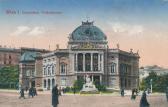 Wien, Deutsches Volkstheater - alte historische Fotos Ansichten Bilder Aufnahmen Ansichtskarten 