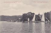 Pörtschach, Dampfschifflandeplatz bei Cafe Wezer - Europa - alte historische Fotos Ansichten Bilder Aufnahmen Ansichtskarten 