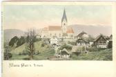 Maria Gail mit Pfarrkirche - Maria Gail - alte historische Fotos Ansichten Bilder Aufnahmen Ansichtskarten 