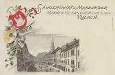 Sängerfahrt nach Villach  - Villach - alte historische Fotos Ansichten Bilder Aufnahmen Ansichtskarten 