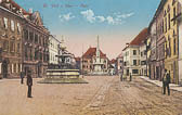 St. Veit - Hauptplatz - alte historische Fotos Ansichten Bilder Aufnahmen Ansichtskarten 