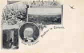 4 Bild Litho Karte Zirknitz - Zirknitz (Circonio) / Cerknica - alte historische Fotos Ansichten Bilder Aufnahmen Ansichtskarten 