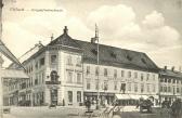 Das Bahnhofhotel, später Hotel Europa, um 1910 - Villach-Innere Stadt - alte historische Fotos Ansichten Bilder Aufnahmen Ansichtskarten 