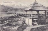 Blick auf Pörtschach - Klagenfurt Land - alte historische Fotos Ansichten Bilder Aufnahmen Ansichtskarten 