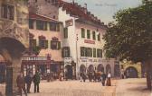 Meran, Pfarrplatz - alte historische Fotos Ansichten Bilder Aufnahmen Ansichtskarten 