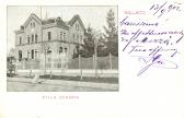 Villa Scarpa in der Pestalozzistraße - Villach - alte historische Fotos Ansichten Bilder Aufnahmen Ansichtskarten 