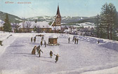 Aflenz - Eislaufen - alte historische Fotos Ansichten Bilder Aufnahmen Ansichtskarten 