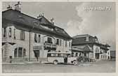 Bahnhof in Spittal an der Drau - Kärnten - alte historische Fotos Ansichten Bilder Aufnahmen Ansichtskarten 