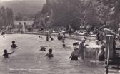 Warmbad Villach Freibad mit Thermalquelle - alte historische Fotos Ansichten Bilder Aufnahmen Ansichtskarten 