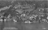 Annenheim vom See - Treffen am Ossiacher See - alte historische Fotos Ansichten Bilder Aufnahmen Ansichtskarten 