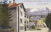 Posthof, Villa Marianne und Curcafe - Villach Land - alte historische Fotos Ansichten Bilder Aufnahmen Ansichtskarten 