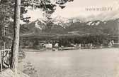 Blick von Egg auf den Faakersee - Egg am Faaker See - alte historische Fotos Ansichten Bilder Aufnahmen Ansichtskarten 