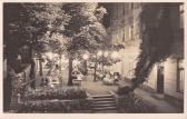 193? - Villach, Gastgarten Hotel Post - Europa - alte historische Fotos Ansichten Bilder Aufnahmen Ansichtskarten 