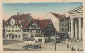 Marktplatz - Rotes Haus - Europa - alte historische Fotos Ansichten Bilder Aufnahmen Ansichtskarten 