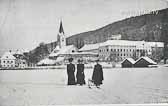 Ossiach im Winter - alte historische Fotos Ansichten Bilder Aufnahmen Ansichtskarten 