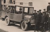 Drobollach, KFZ Praga Kleinbus,  8 Sitzer - Villach - alte historische Fotos Ansichten Bilder Aufnahmen Ansichtskarten 