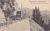 Mariazeller Alpenbahn mit Klostersitz Felsen - Gösing an der Mariazeller Bahn - alte historische Fotos Ansichten Bilder Aufnahmen Ansichtskarten 