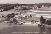 Drobollach, Strandbad Bernold mit Strandcafe - Villach - alte historische Fotos Ansichten Bilder Aufnahmen Ansichtskarten 