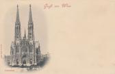 Wien, Votivkirche - Wien,Alsergrund - alte historische Fotos Ansichten Bilder Aufnahmen Ansichtskarten 