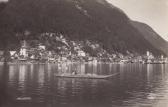 Hallstatt, Ansicht vom See - Europa - alte historische Fotos Ansichten Bilder Aufnahmen Ansichtskarten 