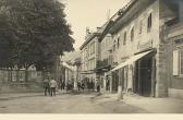 Villach Rathaus u. Anton Baurechts Zuckerbäckerei - Hauptplatz - alte historische Fotos Ansichten Bilder Aufnahmen Ansichtskarten 