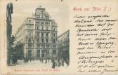 Palais Equitable - Stock im Eisen Platz - Europa - alte historische Fotos Ansichten Bilder Aufnahmen Ansichtskarten 