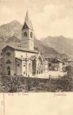 Pontebba, Kirche La Chiesa - Italien - alte historische Fotos Ansichten Bilder Aufnahmen Ansichtskarten 