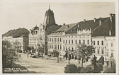 Wels - Kaiser Josef Platz - Europa - alte historische Fotos Ansichten Bilder Aufnahmen Ansichtskarten 