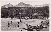 Faakersee, Sandbank - Villach Land - alte historische Fotos Ansichten Bilder Aufnahmen Ansichtskarten 