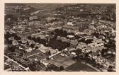 Villach, Flugbild von der Innenstadt - Kärnten - alte historische Fotos Ansichten Bilder Aufnahmen Ansichtskarten 