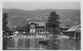 Strandbad Linde in Bodensdorf - Kärnten - alte historische Fotos Ansichten Bilder Aufnahmen Ansichtskarten 