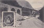 Tauernbahn Nordrampe, Anlaufbrücke Böckstein - Bad Gastein - alte historische Fotos Ansichten Bilder Aufnahmen Ansichtskarten 