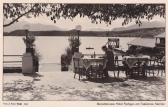 Strandhotel Aschgan, Strandterrasse - Oesterreich - alte historische Fotos Ansichten Bilder Aufnahmen Ansichtskarten 