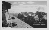 Lienzer Dolomiten, Linder Hütte am Spitzkofel - Oesterreich - alte historische Fotos Ansichten Bilder Aufnahmen Ansichtskarten 