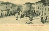 Cervignano, Borgata e Piazza dei Grani - Cervignano del Friuli - alte historische Fotos Ansichten Bilder Aufnahmen Ansichtskarten 