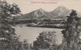 Panoramaansicht - Finkenstein am Faaker See - alte historische Fotos Ansichten Bilder Aufnahmen Ansichtskarten 