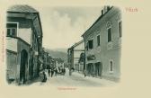 Villach, Italienerstrasse - Italiener Straße - alte historische Fotos Ansichten Bilder Aufnahmen Ansichtskarten 