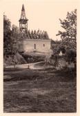 Egg am See, Erneuerung des Kirchendaches - Egg am Faaker See - alte historische Fotos Ansichten Bilder Aufnahmen Ansichtskarten 