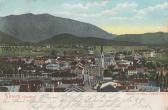 Blick vom Stadtpfarrturm zur Nikolaikirche - Villach-Innere Stadt - alte historische Fotos Ansichten Bilder Aufnahmen Ansichtskarten 