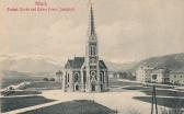 Evangelische Kirche - Villach - alte historische Fotos Ansichten Bilder Aufnahmen Ansichtskarten 