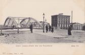 Wien, Kaiser Josefs-Brücke über den Donaukanal  - Wien,Landstraße - alte historische Fotos Ansichten Bilder Aufnahmen Ansichtskarten 