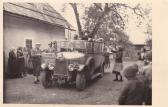 Drobollach, Bus der VVG Firma Franz Kowatsch - Drobollach am Faaker See - alte historische Fotos Ansichten Bilder Aufnahmen Ansichtskarten 