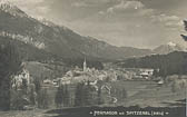 Hermagor mit Spitzkegel - Oesterreich - alte historische Fotos Ansichten Bilder Aufnahmen Ansichtskarten 